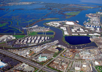 800px Redwood City port aerial view