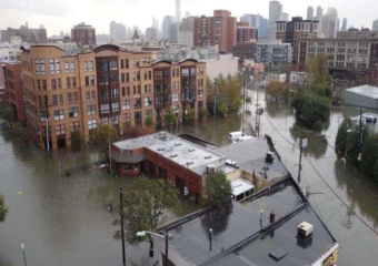 Hoboken NJ flooding Oct 2012 340x240 Billions in funding now available for resilience projects