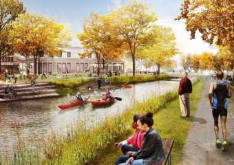 NY Erie Canal A Canalside Pocket Neighborhood rendering WEB 340x240 Madison County pocket neighborhood RFQ part of canal plan