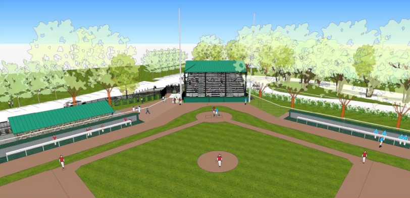 Reverchon Park rendering City, school district team for project to improve Dallas Reverchon Park